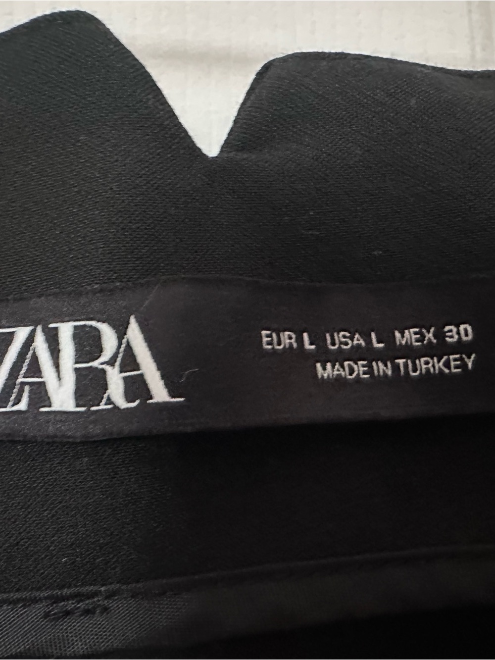 Zara Black Tailored Trousers - Picture 2 of 8